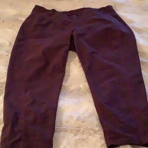 Mountain Khakis Purple Leggings capris